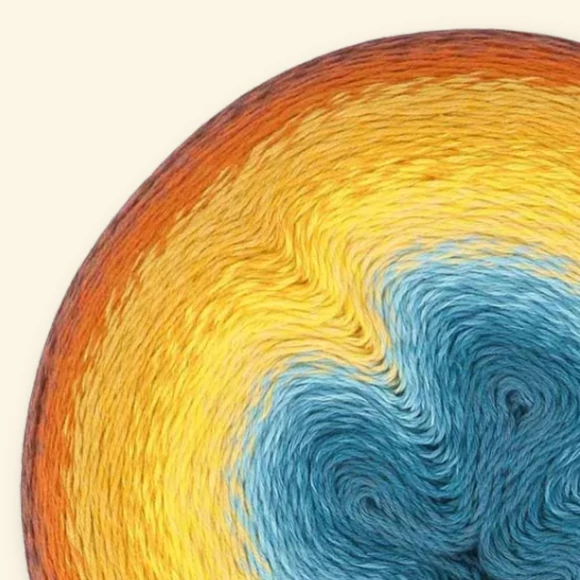 Scheepjes Mega Whirl - 402 Spiceberry - színátmenetes fonal - yarn cake