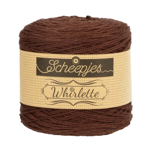 Scheepjes Whirlette 863 Chocolate - brown - barna - keverék fonal - yarn cake