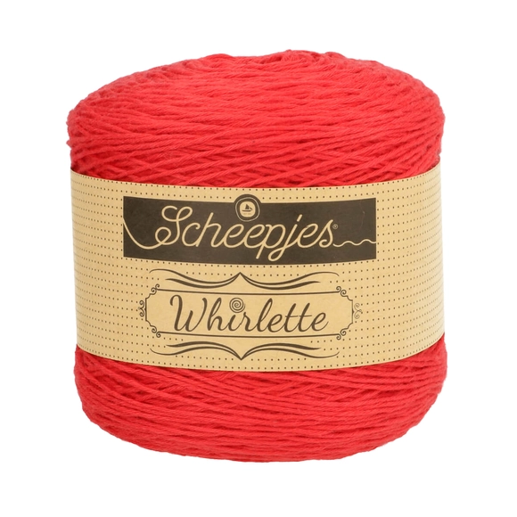 Scheepjes Whirlette 867 Sizzle - red - piros - keverék fonal - yarn cake