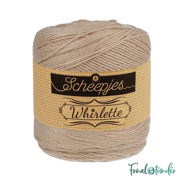 Scheepjes Whirlette 886 Almond Butter - brown - mandula barna - keverék fonal - yarn cake