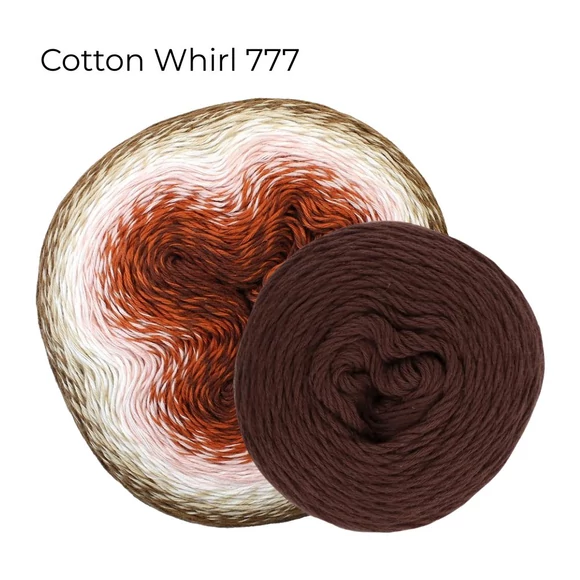 Scheepjes Whirl 777 - Scrumptious Lush - keverék fonal - yarn cake