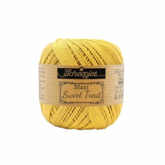 Scheepjes Maxi Sweet Treat Gold 154 - pamut fonal  - cotton yarn
