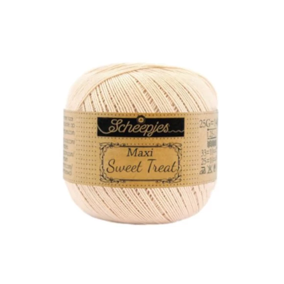 Scheepjes Maxi Sweet Treat Nude 255 - pamut fonal  - cotton yarn
