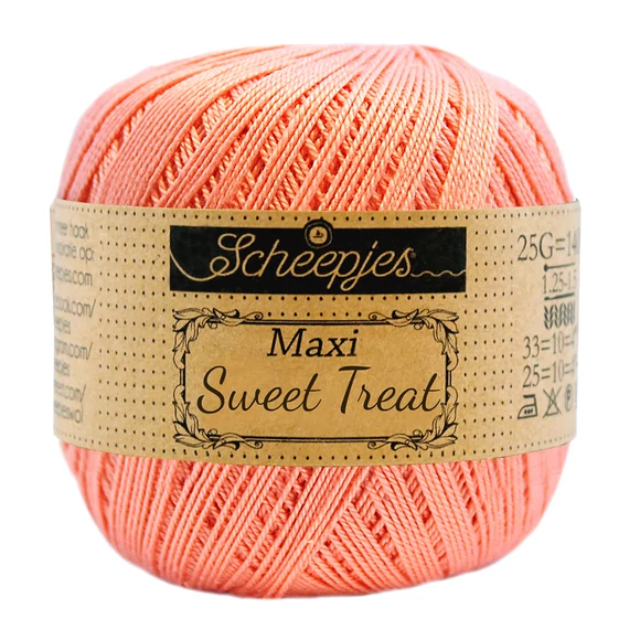 Scheepjes Maxi Sweet Treat 264 Light Coral  - pamut fonal  - cotton yarn