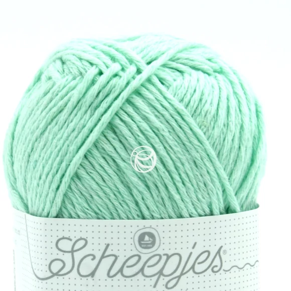 Scheepjes Linen Soft 623 - turquoise - türkiz - len keverék fonal - yarn blend