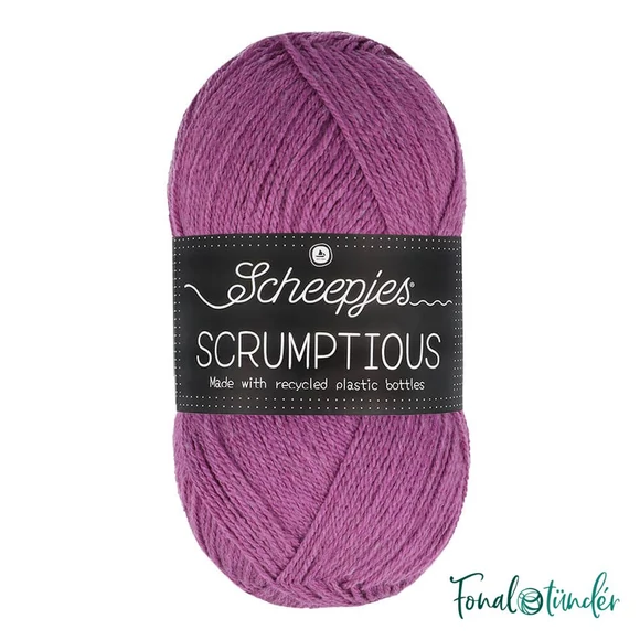Scheepjes Scrumptious 312 Blackberry Honey Gelato - szederlila akril fonal
