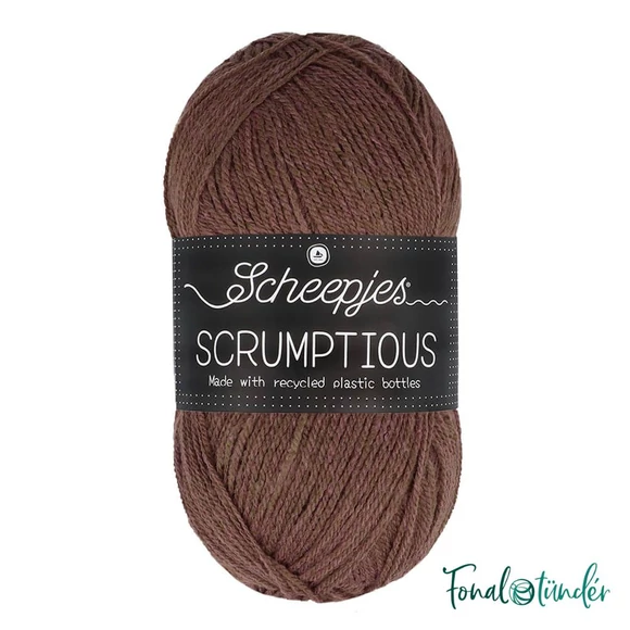 Scheepjes Scrumptious 3313 Black Forest Gâteau - barna öko akril fonal - recycled acrylic yarn blend