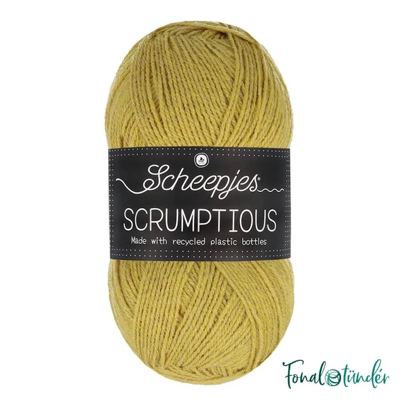 Scheepjes Scrumptious 315 Citrus Rice Pudding - sárga akril fonal
