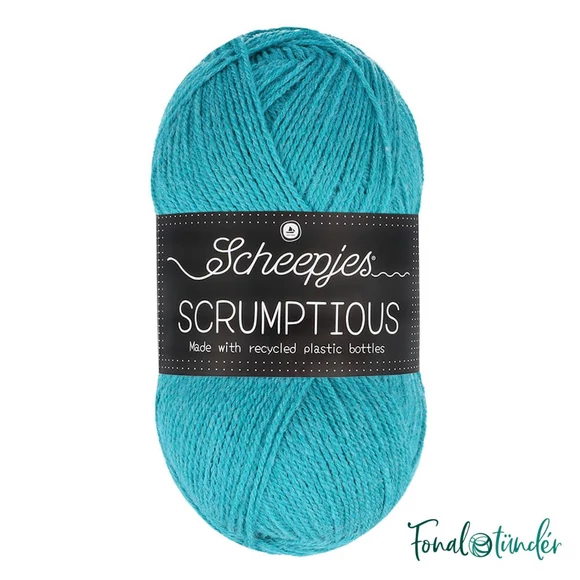 Scheepjes Scrumptious 355 Bubblegum Ice Cream - kék akril fonal