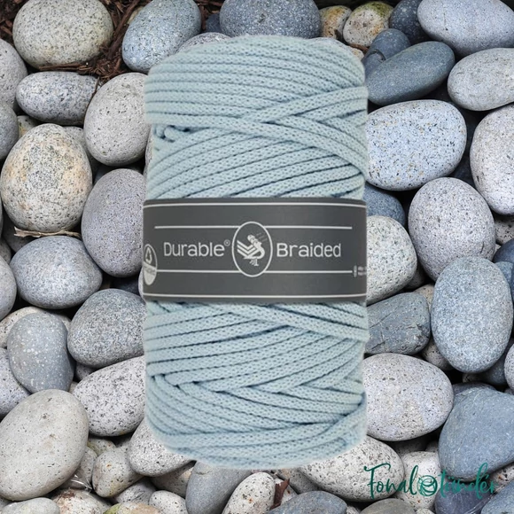 Durable Braided 319 Blue cotton cord - világoskék zsinórfonal - 5mm