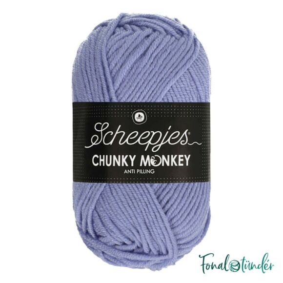 Scheepjes Chunky Monkey 1188 Mauve - halvány lila akril fonal - purple acrylic yarn
