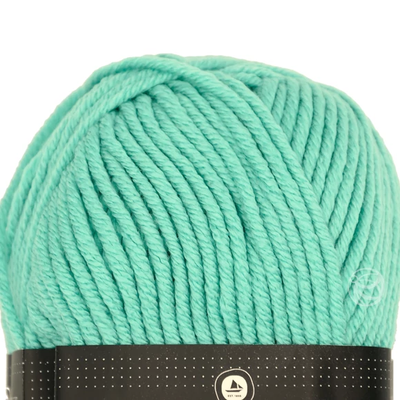 Scheepjes Chunky Monkey 1422 Aqua - türkiz akril fonal - turquoise acrylic yarn