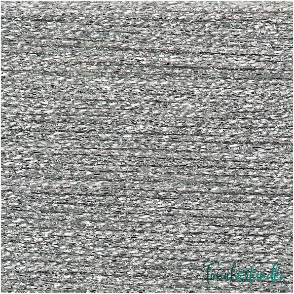Ricorumi Lamé 001 Silver - csillogó amigurumi fonal - sparkling yarn