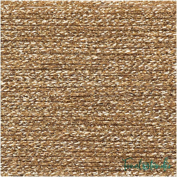 Ricorumi Lamé 002 Gold - csillogó amigurumi fonal - sparkling yarn