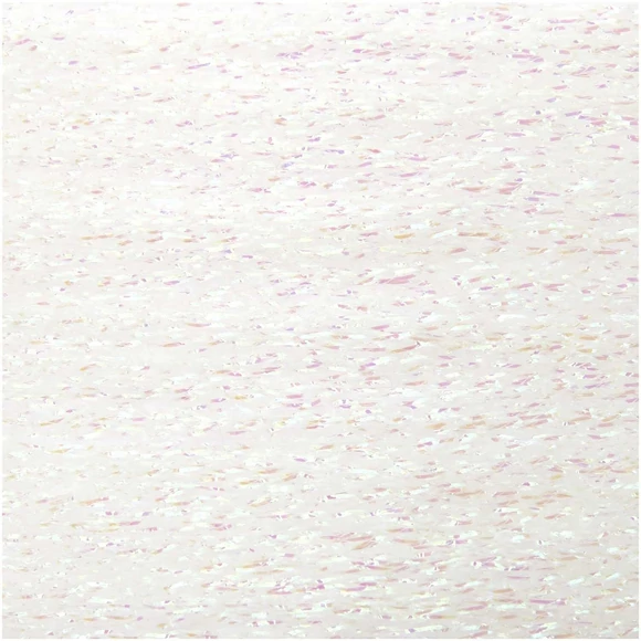 Ricorumi Lamé 003 White Iridescent yarn - csillogó amigurumi fonal