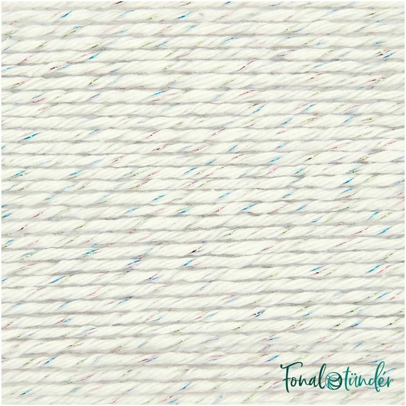 Ricorumi Twinkly Twinkly 002 - Rainbow - csillogó pamut fonal - cotton yarn