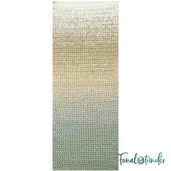 Ricorumi Spin Spin 011 Patina - drapp színátmenetes pamut fonal - gradient cotton yarn