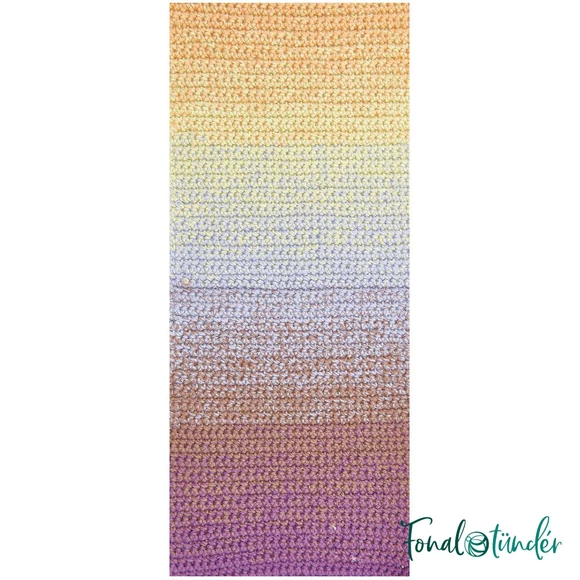 Ricorumi Spin Spin 023 Autumn - színátmenetes pamut fonal - gradient cotton yarn