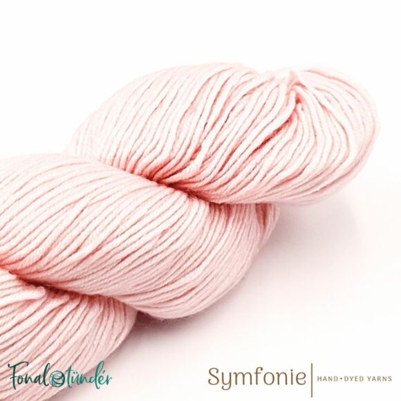 Symfonie Viva 1002 Himalayan Salt  - peach-pink wool yarn - halvány barack-rózsaszín fonal