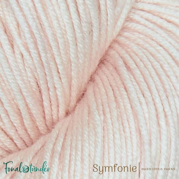 Symfonie Viva 1002 Himalayan Salt  - peach-pink wool yarn - halvány barack-rózsaszín fonal