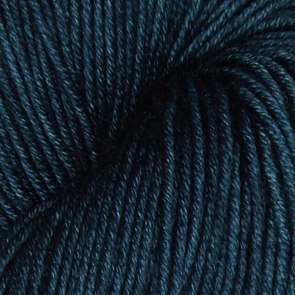 Symfonie Viva 1018 Midnight Blue  - merino wool yarn - sötétkék gyapjú fonal