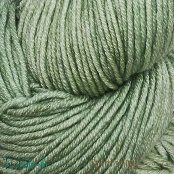 Symfonie Viva 1028 Seafoam green merino wool yarn - zöld gyapjú fonal