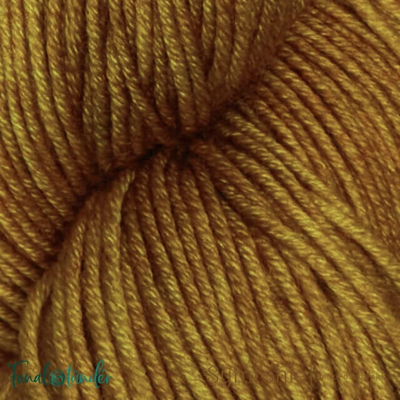 Symfonie Viva 1038 Spicy Mustard yellow merino wool yarn - sarga gyapjú fonal