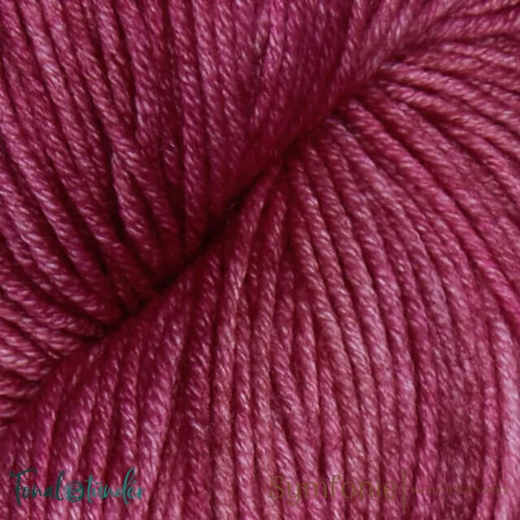 Symfonie Viva 1044 Dusty Rose merino wool yarn - sötét rózsaszín gyapjú fonal