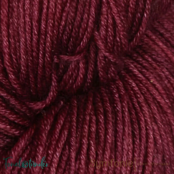 Symfonie Viva 1051 Dried Chiles merino wool yarn - vörös gyapjú fonal