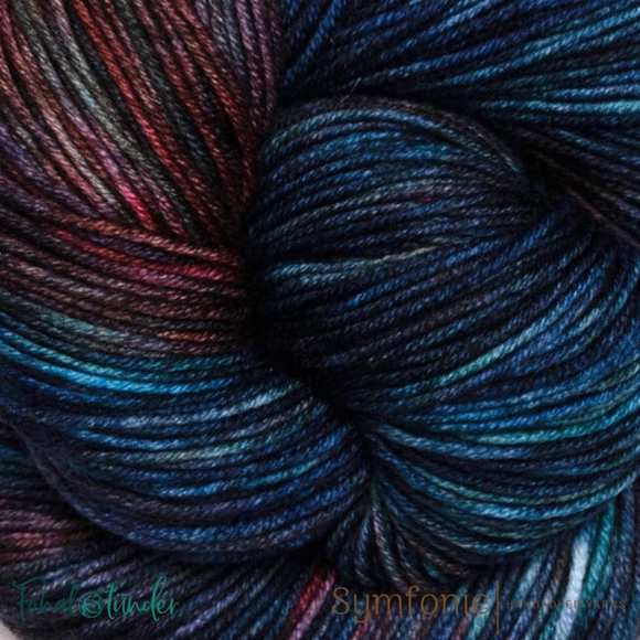 Symfonie Viva 1004 Tropical Seascape - merino wool yarn - sokszínű gyapjú fonal