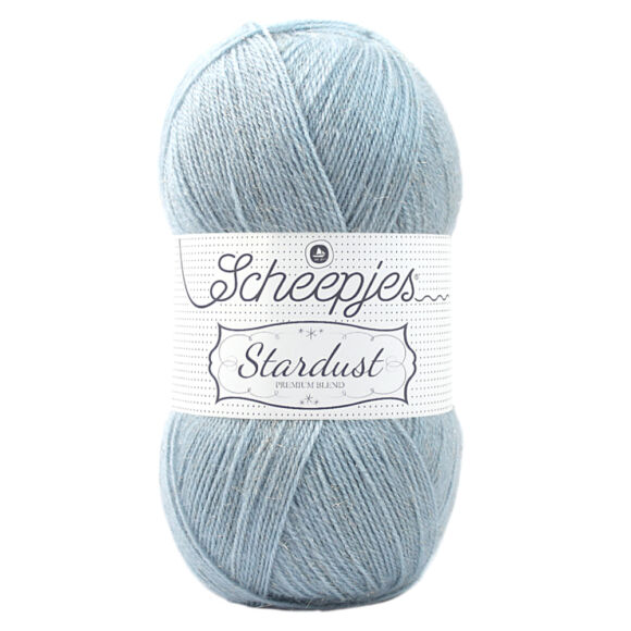 Scheepjes Stardust 654 Pisces - világoskék mohair fonal - light-blue mohair yarn blend