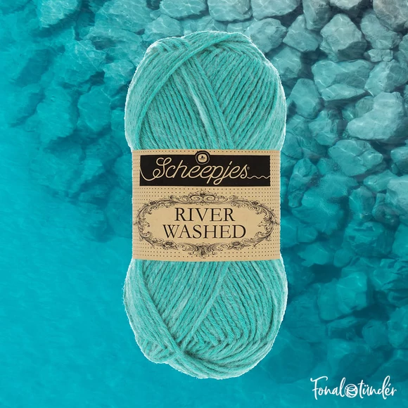 Scheepjes Stone Washed 952 Rhine - pamut fonal - cotton yarn