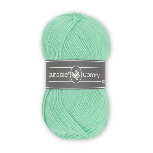 Durable Comfy 2136 Bright Mint - green acrylic yarn