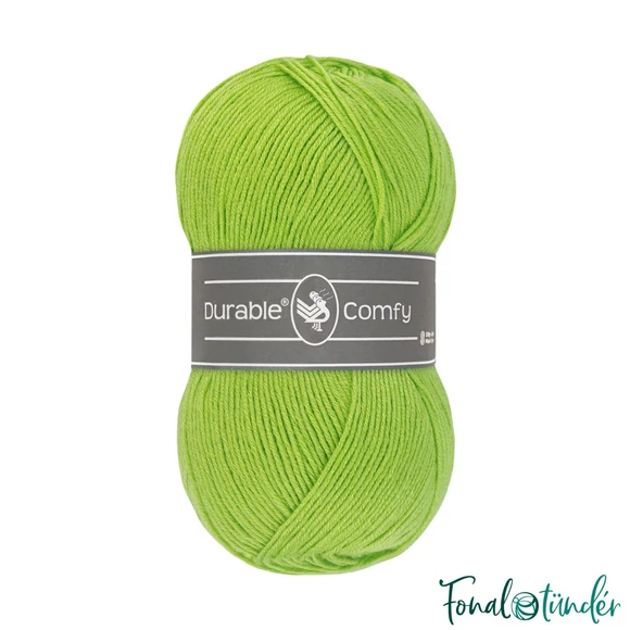 Durable Comfy 2155 Apple Green - almazöld mikroszálas akril fonal - acrylic yarn
