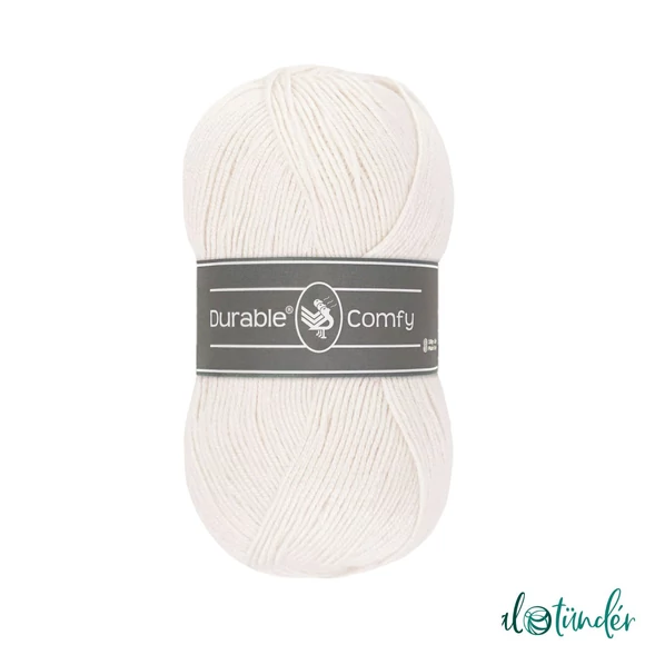 Durable Comfy 326 Ivory - törtfehér mikroszálas akril fonal - acrylic yarn