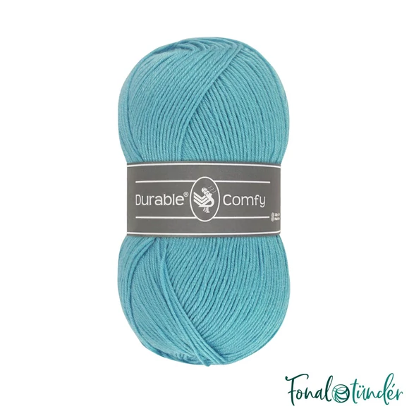 Durable Comfy 342 Atlantis - türkizkék mikroszálas akril fonal - acrylic yarn