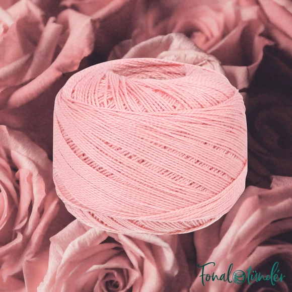 Scheepjes Candy Floss 408 - rózsaszín pamut hímzőfonal  - cotton embroidery yarn