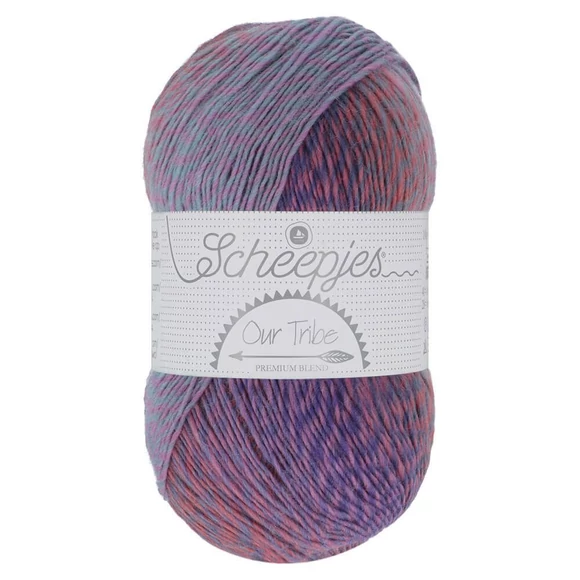 Scheepjes Our Tribe 978 Natalia - szinatmenetes gyapjú fonal - wool yarn