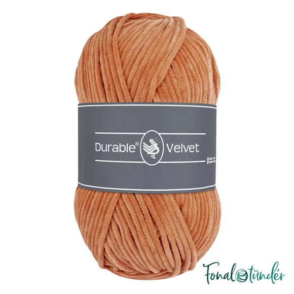 Durable Velvet 2209 Camel - sárgás drapp zsenília fonal - light beige chenille yarn
