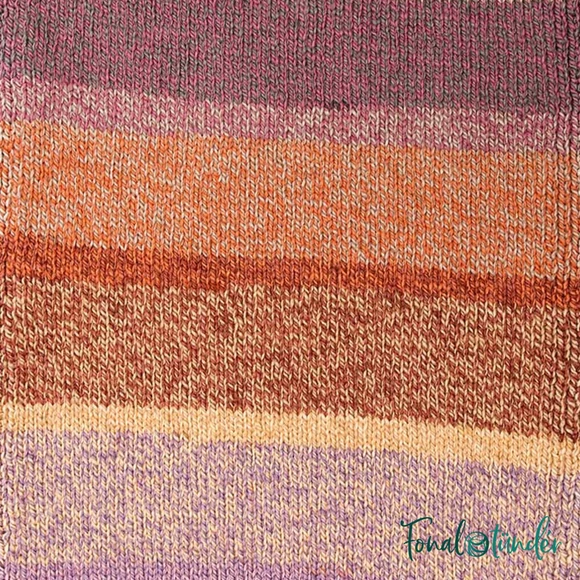 Rico Chic-Unique 002 Fire - gardient yarn - gyapjú keverék fonal