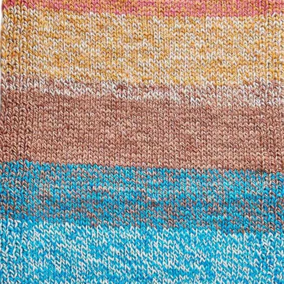 Rico Chic-Unique 011 Rainbow - gardient yarn - gyapjú keverék fonal