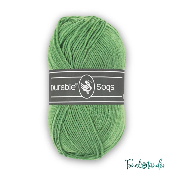 Durable Soqs 2133 Dark Mint - mentazöld gyapjú zoknifonal -  green  wool socks yarn