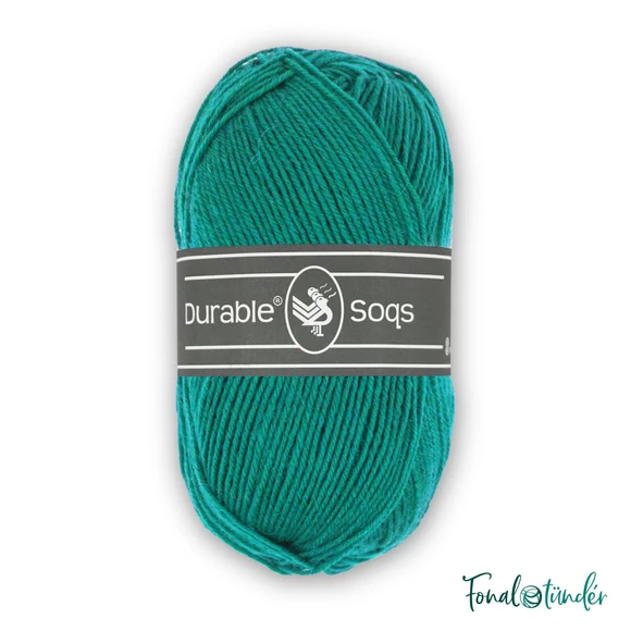 Durable Soqs 2157 Cadmium Green - élénk zöld gyapjú zoknifonal -  green  wool socks yarn