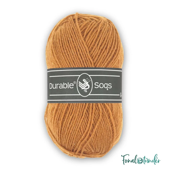 Durable Soqs 2193 Topaz - sárga gyapjú zoknifonal