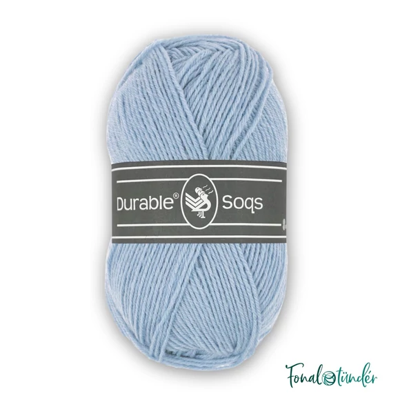 Durable Soqs 289 Blue Gray - szürkéskék gyapjú zoknifonal - wool socks yarn