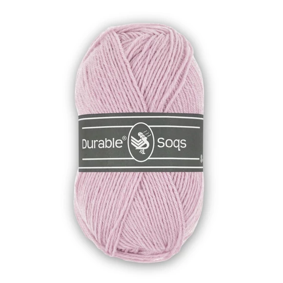 Durable Soqs 419 Orchid - halványlila gyapjú zoknifonal - wool socks yarn