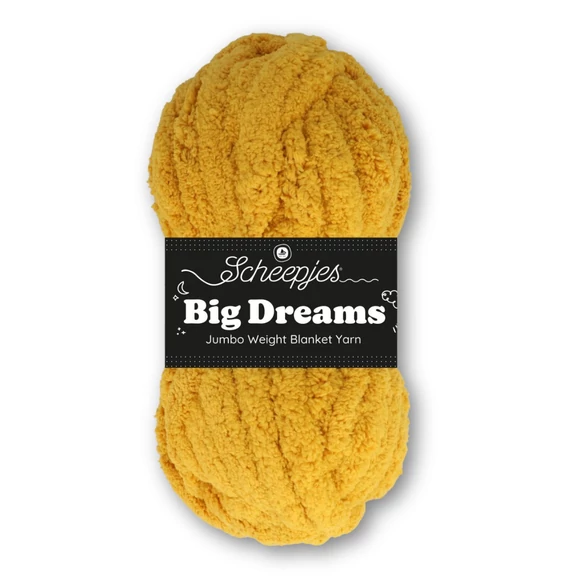 Scheepjes Big Dreams - 506 Inspiration - yellow yarn