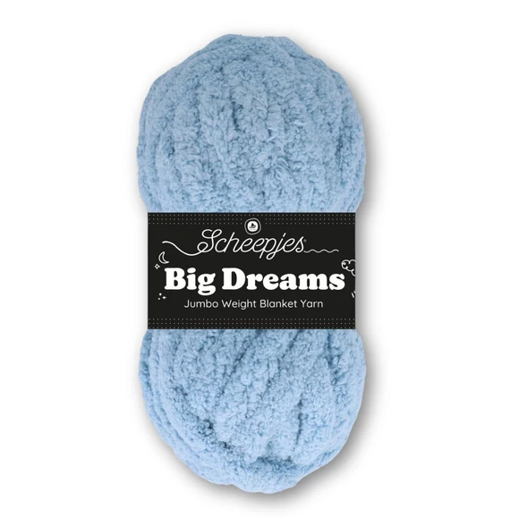 Scheepjes Big Dreams 508 Imagine Light Blue yarn - világoskék fonal