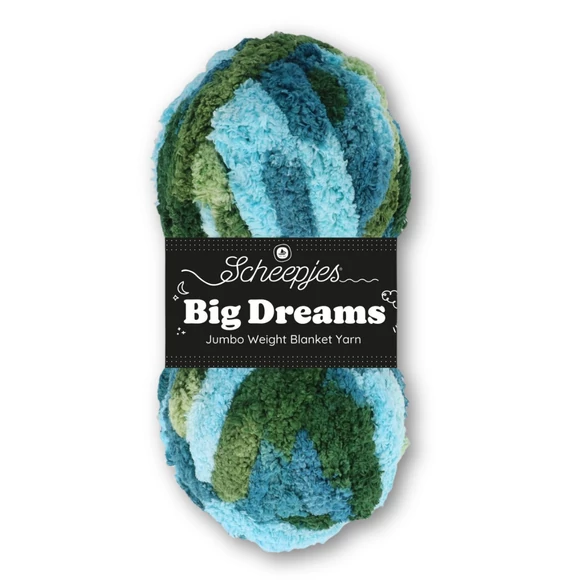 Scheepjes Big Dreams - 703 Enchanted - blue-gray-green yarn