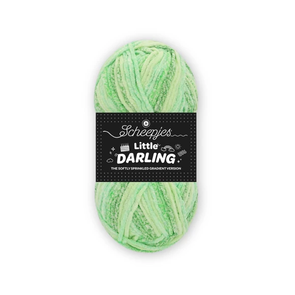 Scheepjes Little Darling Gradient 04 Lakes - chenille yarn - zsenília fonal